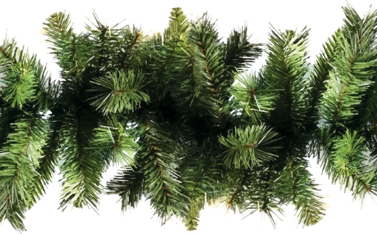 Festone natalizio in PVC boa 270 cm decorazione per vetrine e negozi da esterno - 2