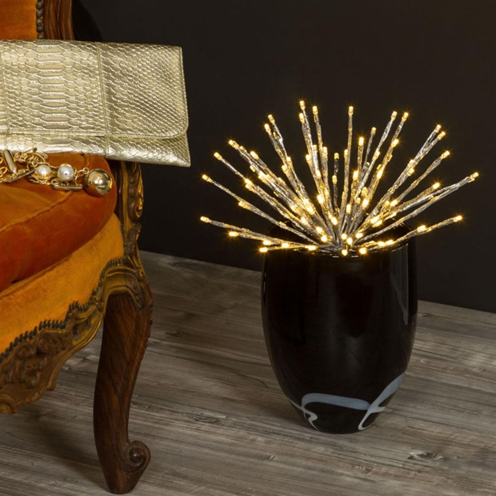 Ramo sferico "TWIGball" decorazione natalizia per esterno con Led luce Fissa - 9
