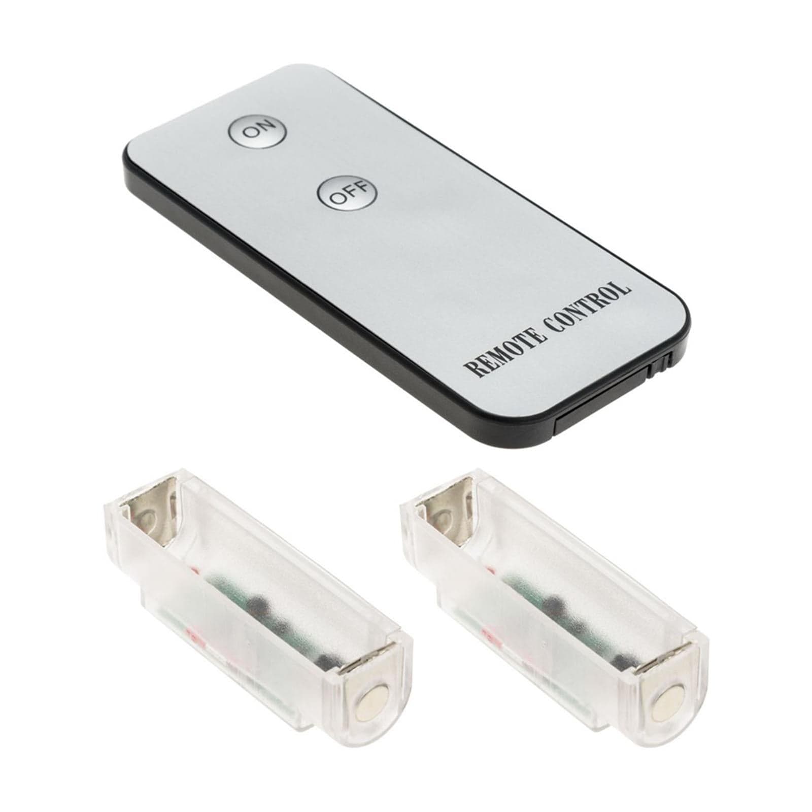Telecomando opzionale per luci di natale a batteria con 2 ricevitori da interno - 2