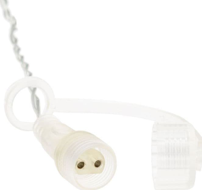 Prolunga di collegamento Smart Connect, 5 mt cavo trasparente per cascate e decorazioni luminose - 2