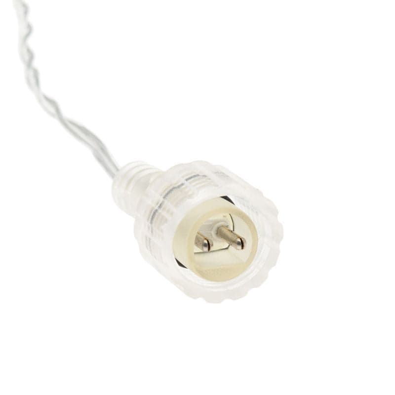 Prolunga di collegamento Smart Connect, 5 mt cavo trasparente per cascate e decorazioni luminose - 3