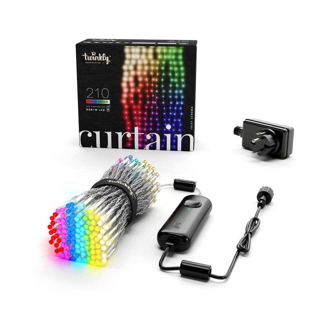 Tenda luminosa a Led Stalattite Twinkly RGB e Bianco caldo, 1 x h 2,1 metri - 8