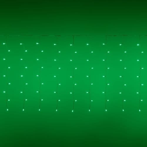 Tenda luminosa 180 led multicolor di Natale cascata da interno ed esterno 400 cm - 2