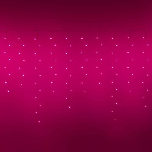 Tenda luminosa 225 led multicolor di Natale cascata da interno ed esterno 500 cm - 11