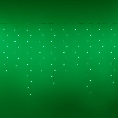 Tenda luminosa 225 led multicolor di Natale cascata da interno ed esterno 500 cm - 5