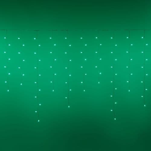 Tenda luminosa 225 led multicolor di Natale cascata da interno ed esterno 500 cm - 10