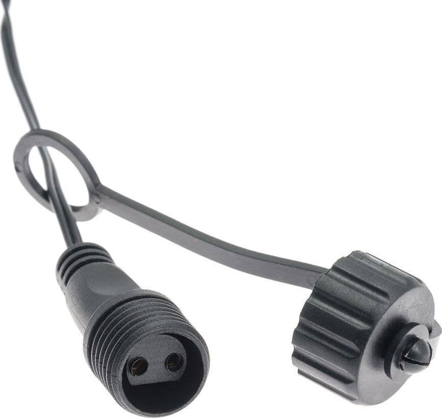 Multi connettore LFA, 8 uscite, cavo verde per cascate e decorazioni luminose a 24V - 2