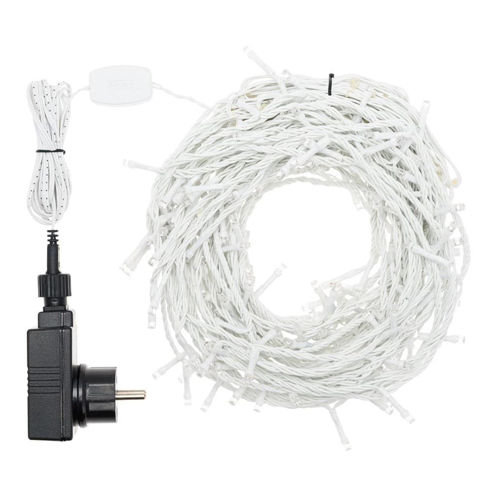 Cascata luminosa stalattite Crazy RGB con 180 led multicolor ad effetto flash per esterno - 4