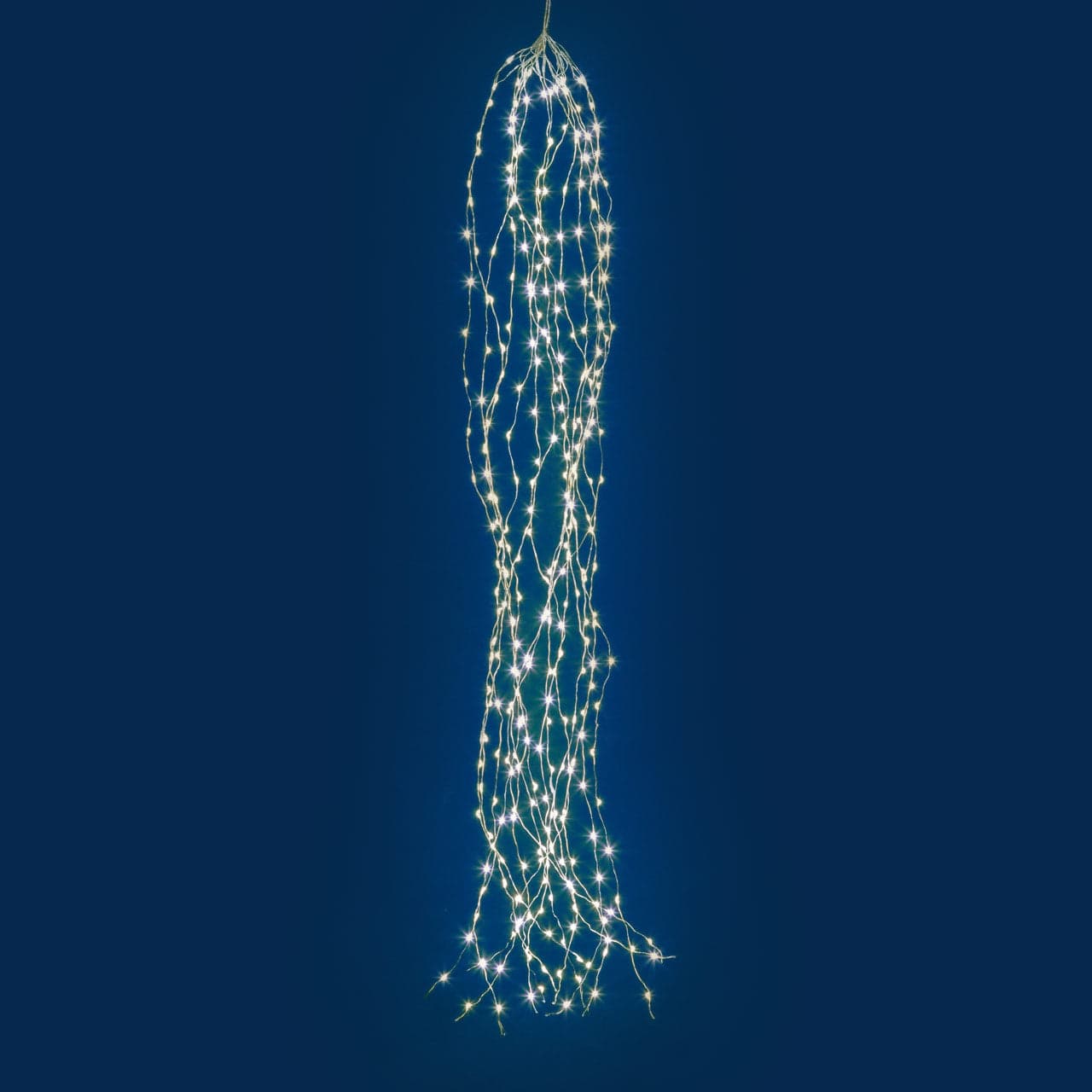 Ciuffo luminoso catena microled e Flash decorazione natalizie per esterno ed interno - 12
