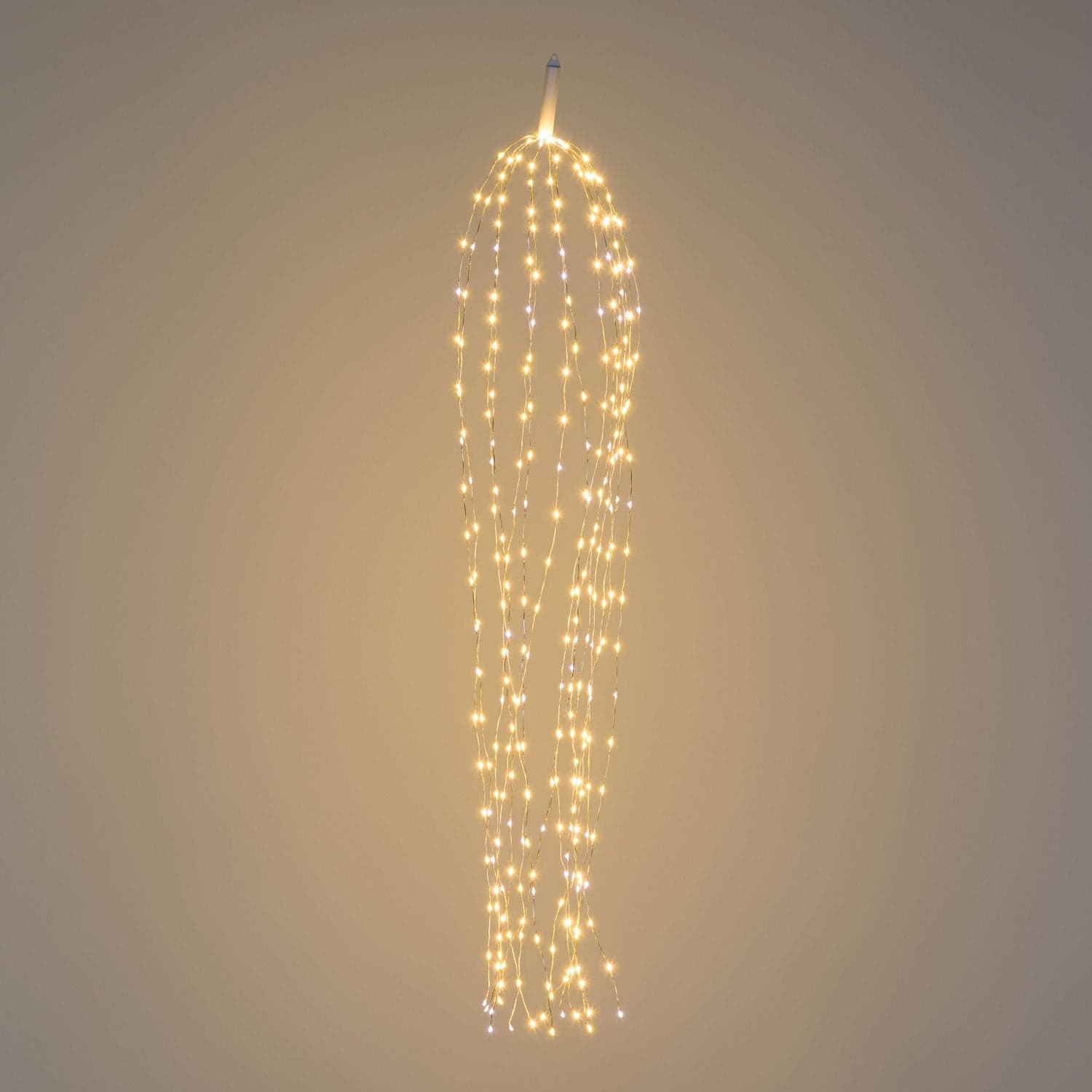Ciuffo luminoso catena microled e Flash decorazione natalizie per esterno ed interno - 13
