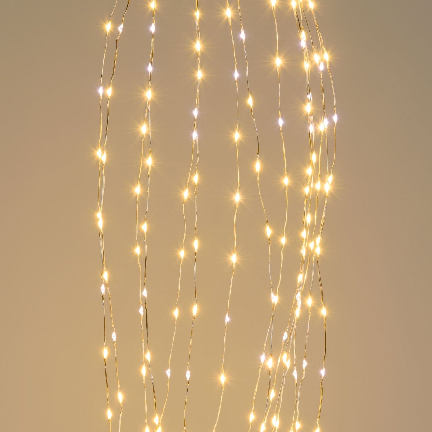 Ciuffo luminoso catena microled e Flash decorazione natalizie per esterno ed interno - 14
