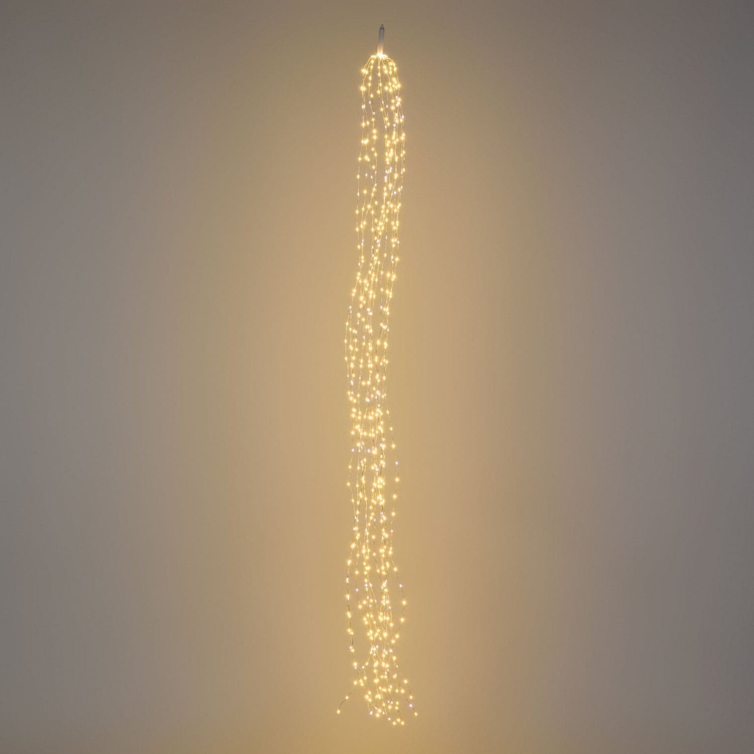 Ciuffo luminoso catena microled e Flash decorazione natalizie per esterno ed interno - 16