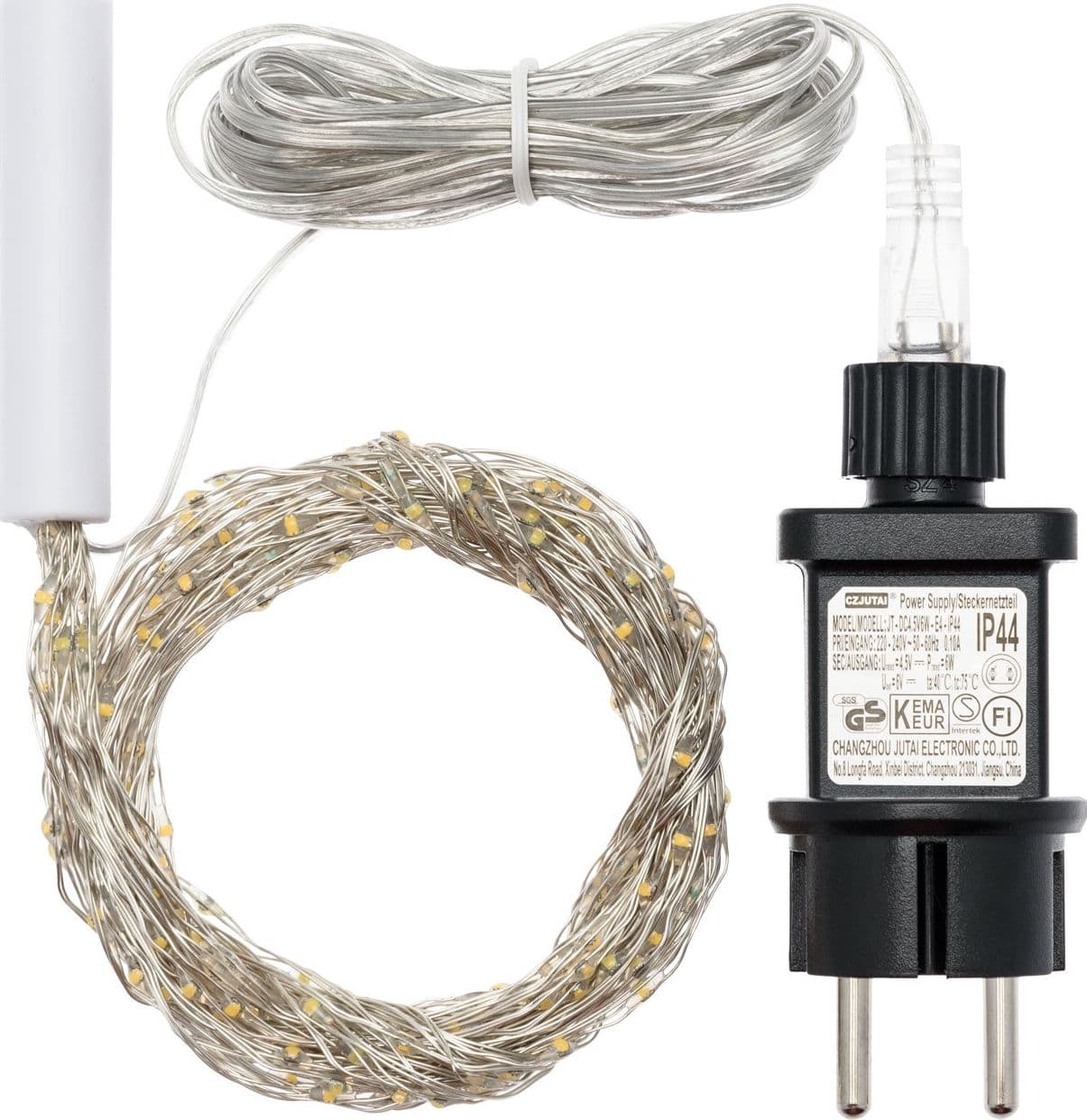 Ciuffo luminoso catena microled e Flash decorazione natalizie per esterno ed interno - 21