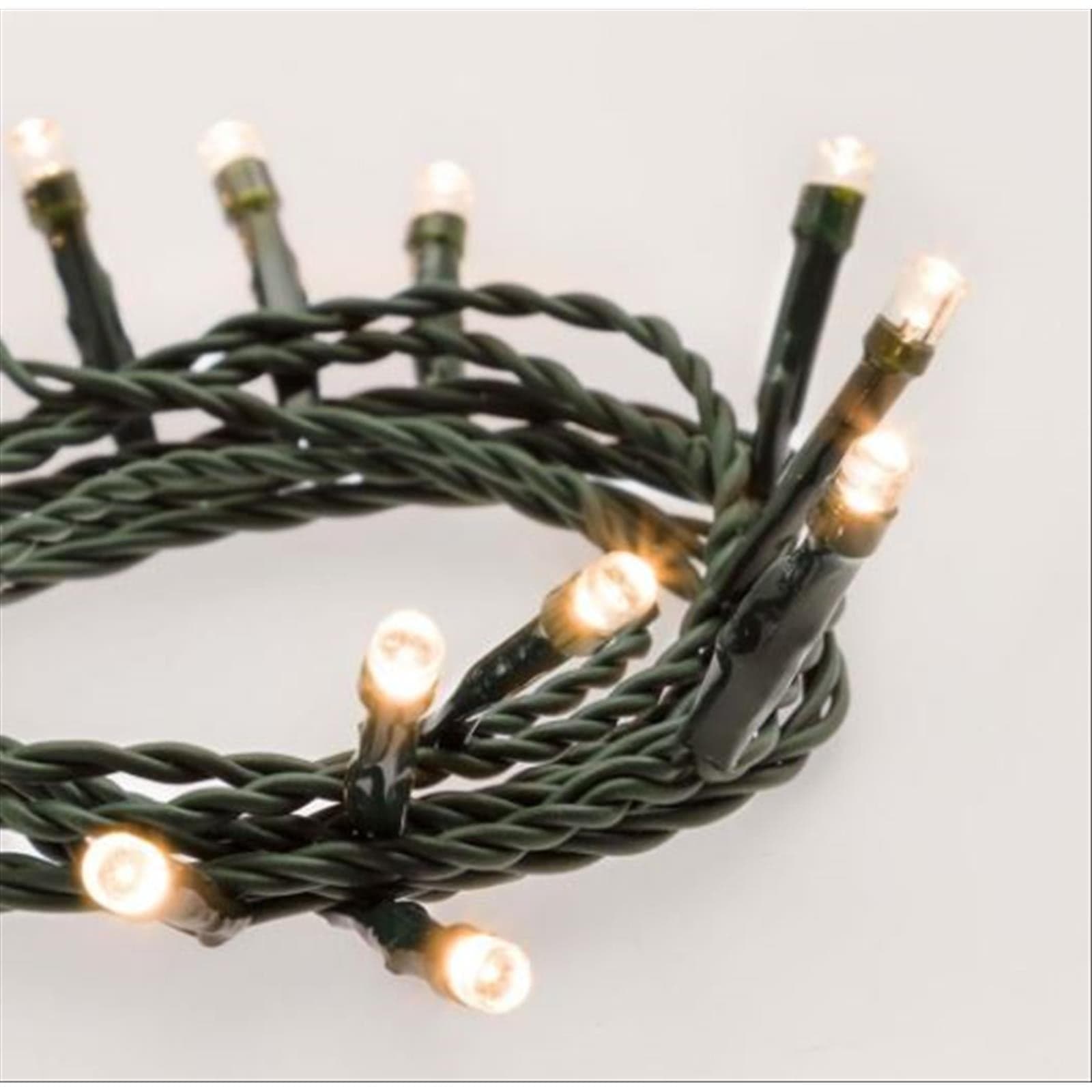 Tenda mantello per albero luci 120 led luce calda per alberi 150 cm da esterno - 3