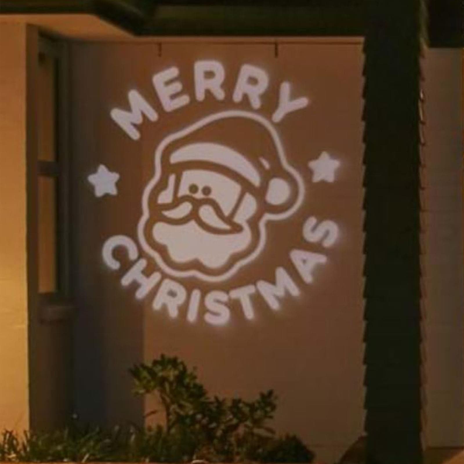 Proiettore a led per esterno ed interno Babbo Natale decorazione natalizia - 2