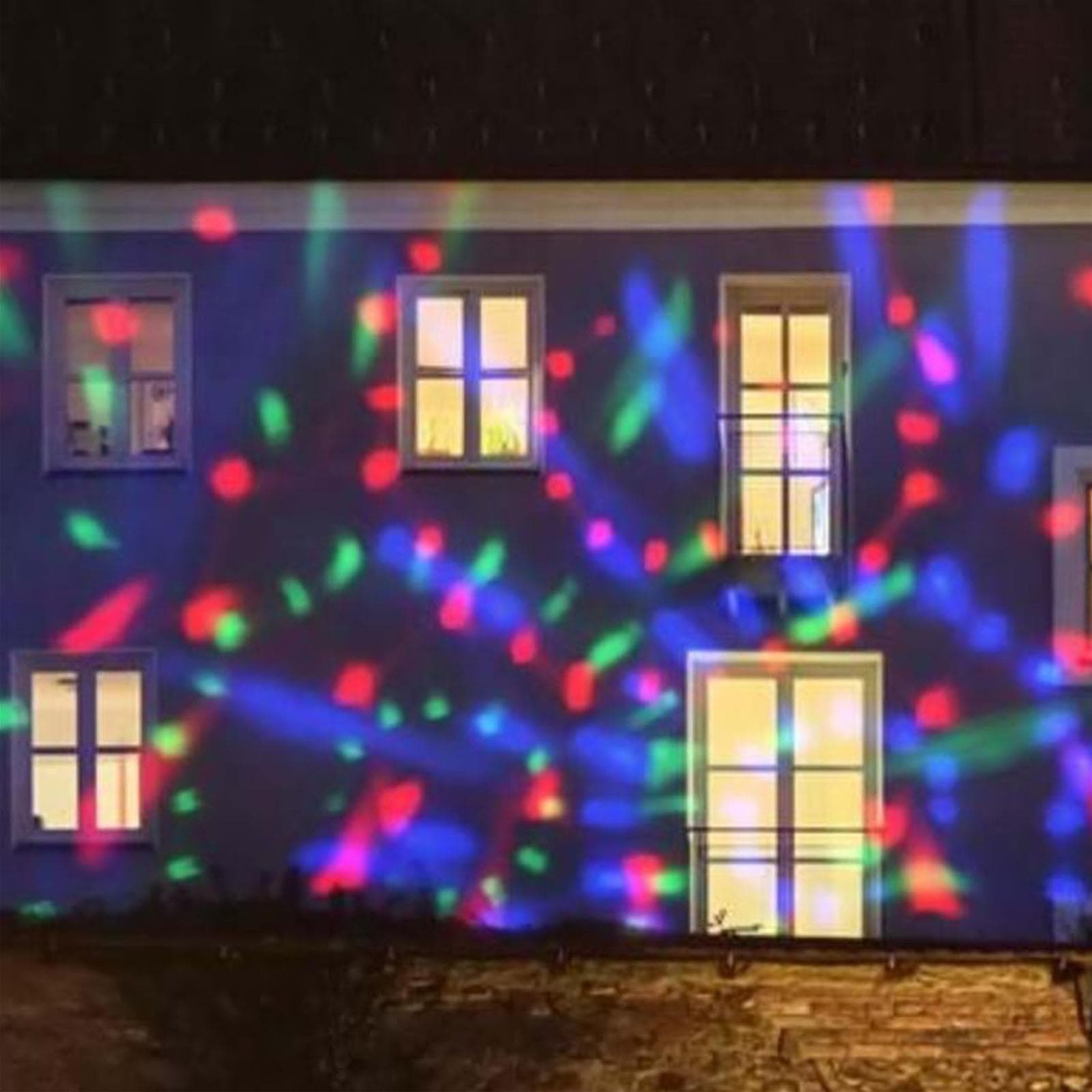 Proiettore a led per esterno ed interno Caleidoscopio  decorazione natalizia - 4