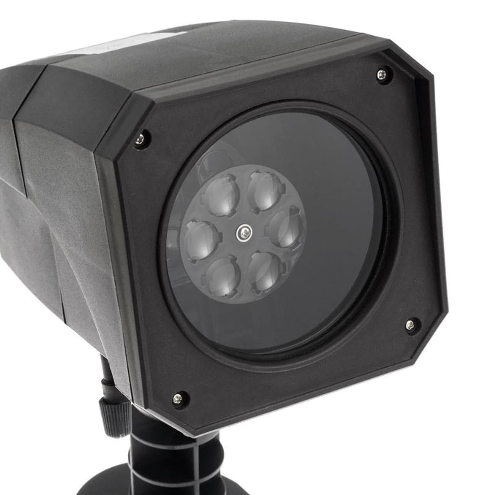 Proiettore natalizio oscar a led con 12 soggetti intercambianili in movimento - 4