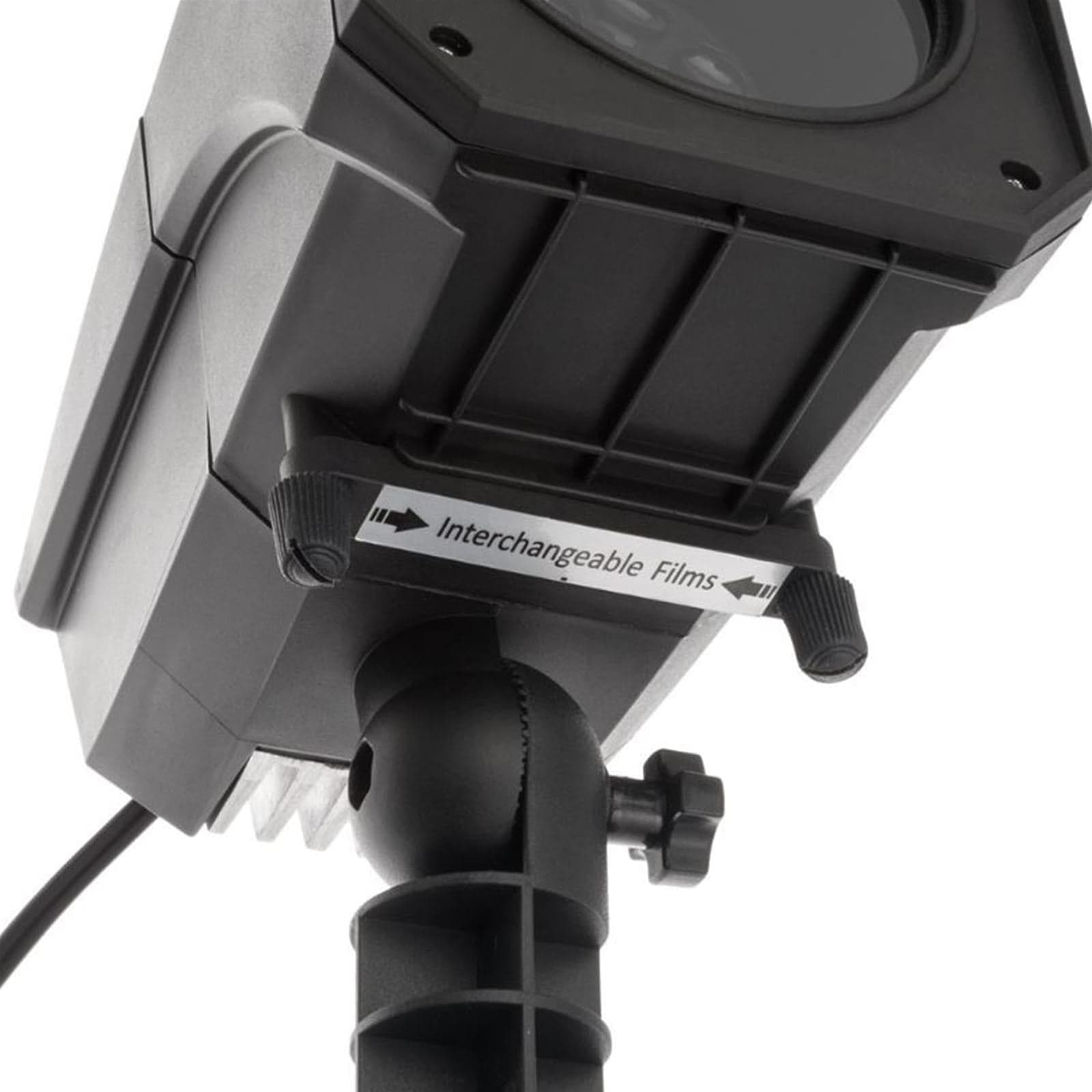 Proiettore natalizio oscar a led con 12 soggetti intercambianili in movimento - 6