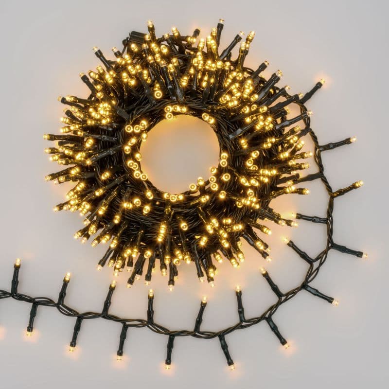 Catena lineare natalizia Smart Connect led da Ø 5 mm con 8 giochi di luce - 2