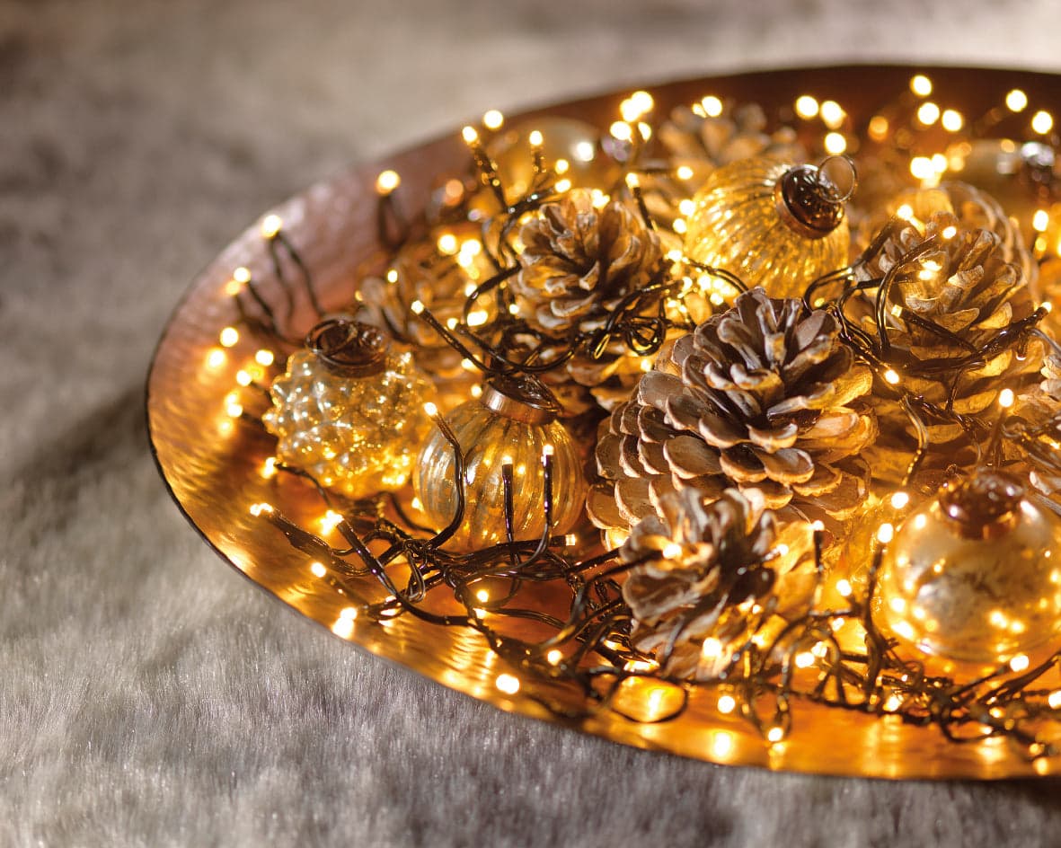 Catena lineare a LED luce calda con 8 funzioni luminose, rotolo da 27 metri - 2