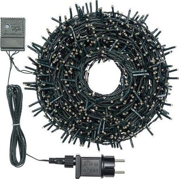 Catena luminosa lineare con 1000 MiniLED da 30 m decorazione natalizia da esterno - 2