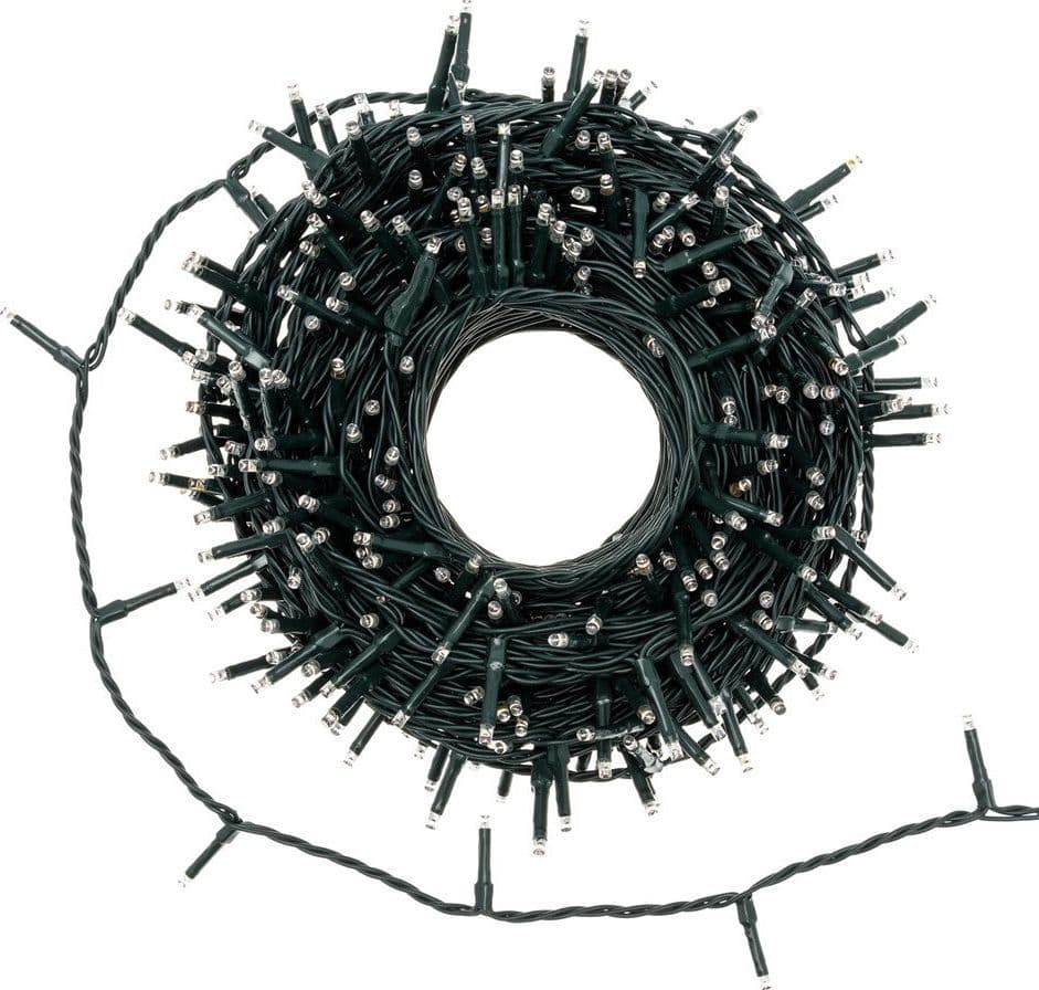 Luci di natale catena a led Ciclamino per interno ed esterno con giochi luce 9 mt - 4