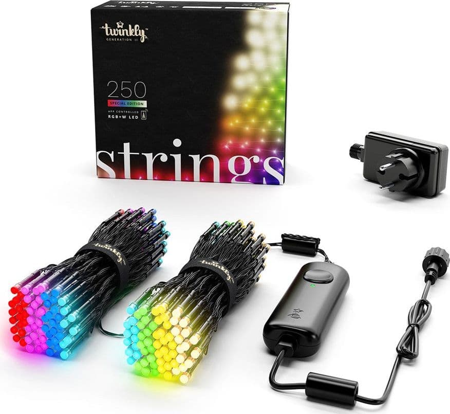 Catena luminosa Twinkly Smart a led RGB + Luce Calda decorazione natalizia - 2
