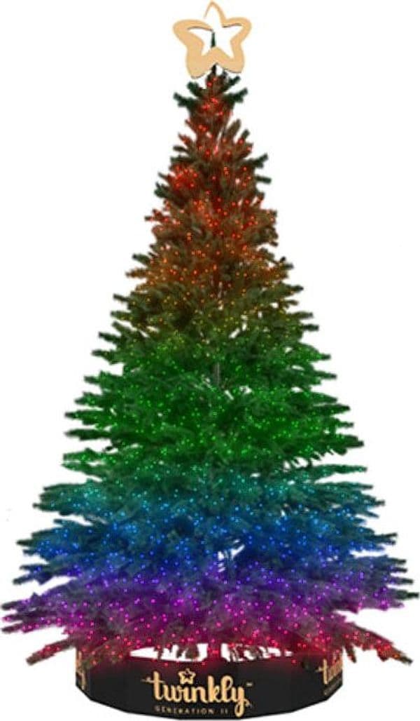 Catena luminosa Twinkly Smart a led RGB + Luce Calda decorazione natalizia - 5