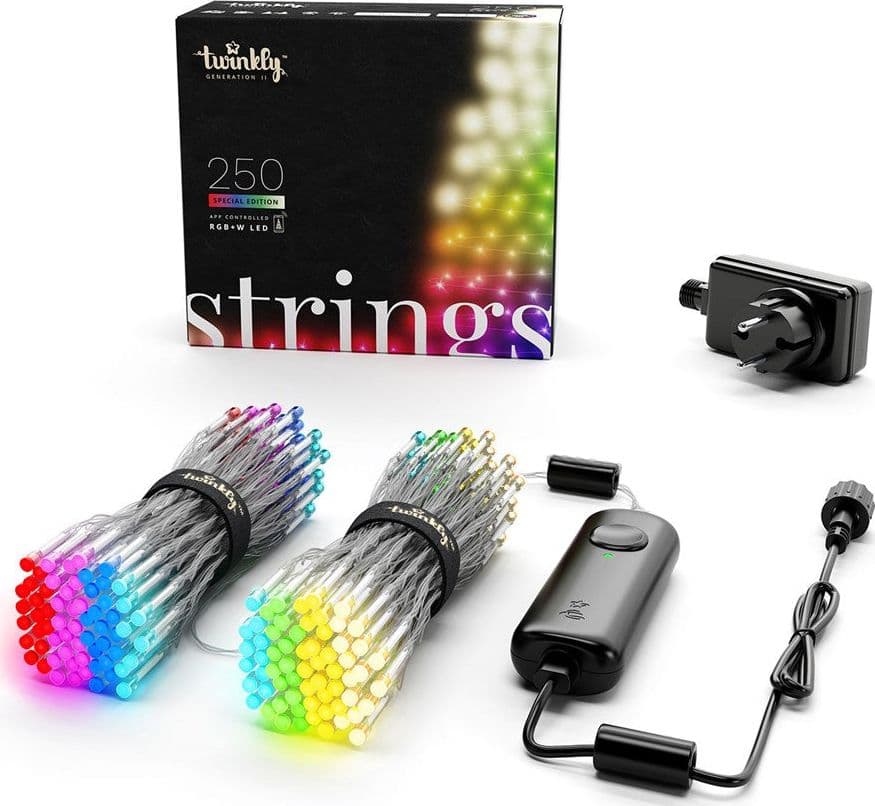 Catena luminosa Twinkly Smart a led RGB + Luce Calda decorazione natalizia - 6