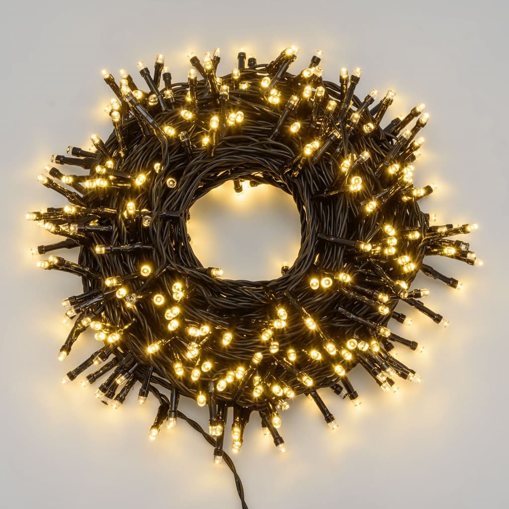Catena lineare di luci natalizia "SuperBright" con led da Ø 5mm da esterno - 3