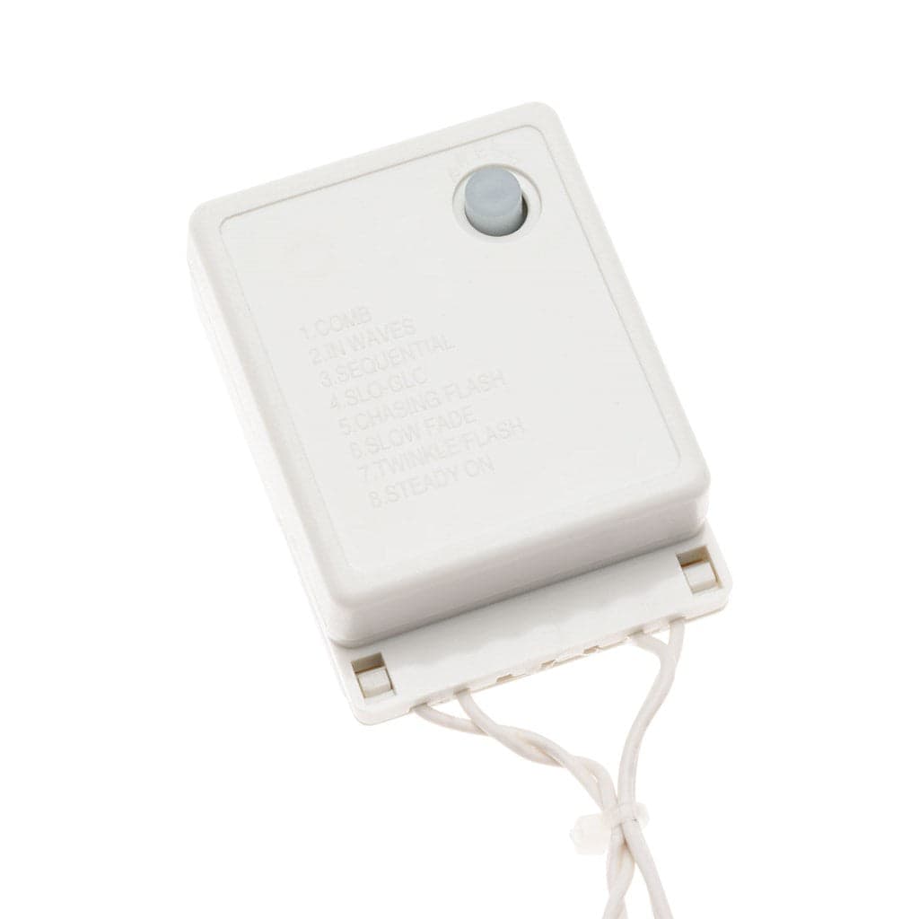 Catena lineare di luci natalizia "SuperBright" con led da Ø 5mm da esterno - 25