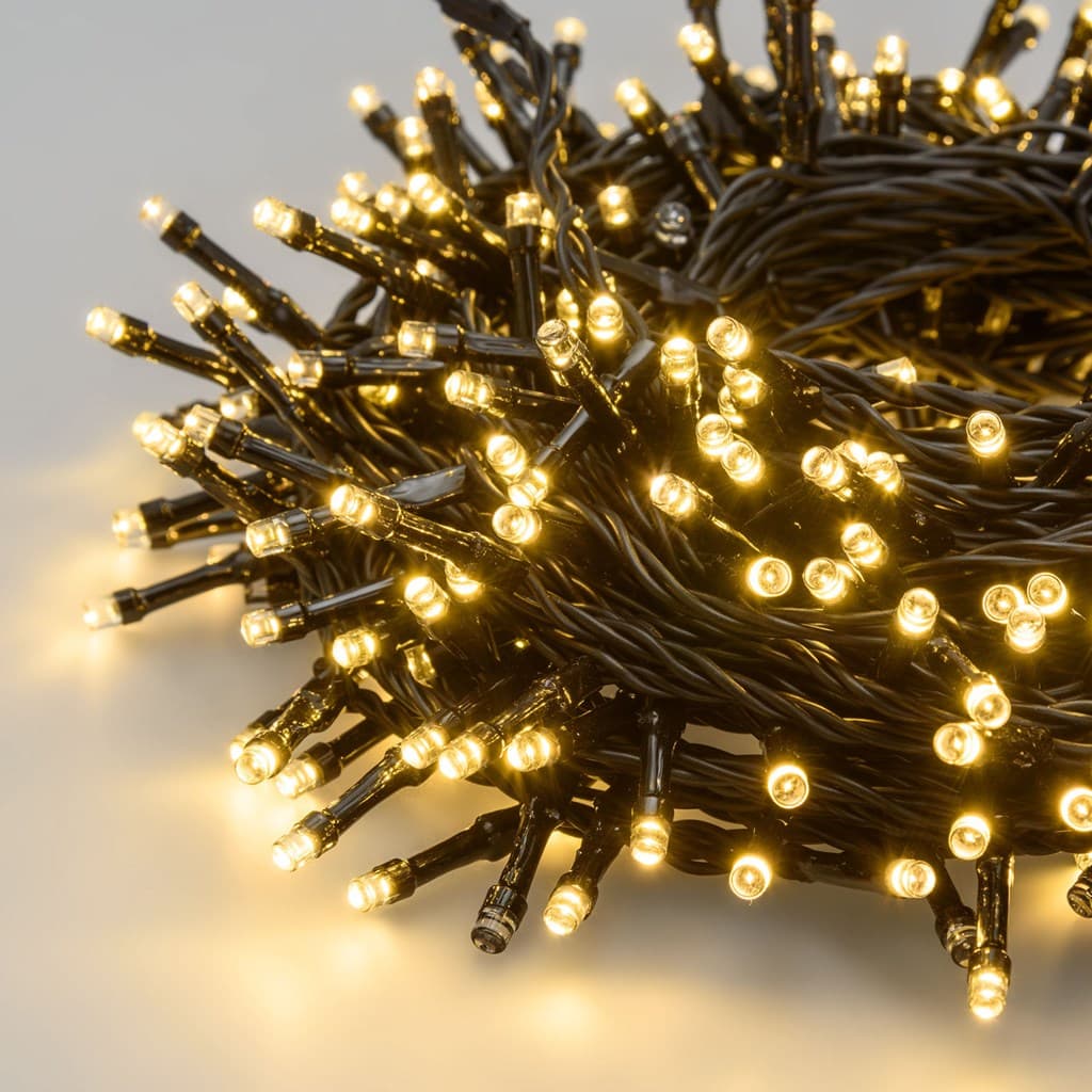 Catena lineare di luci natalizia "SuperBright" con led da Ø 5mm da esterno - 4