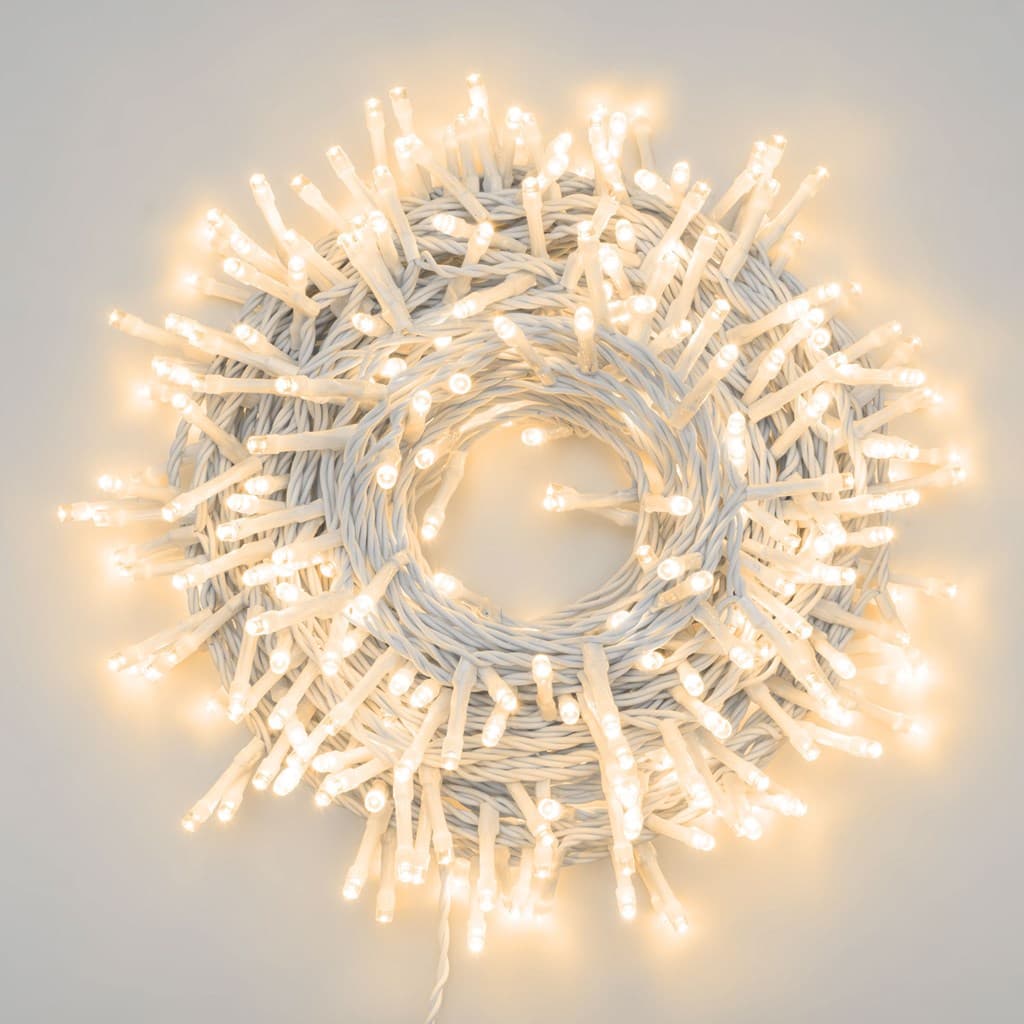 Catena lineare di luci natalizia "SuperBright" con led da Ø 5mm da esterno - 5