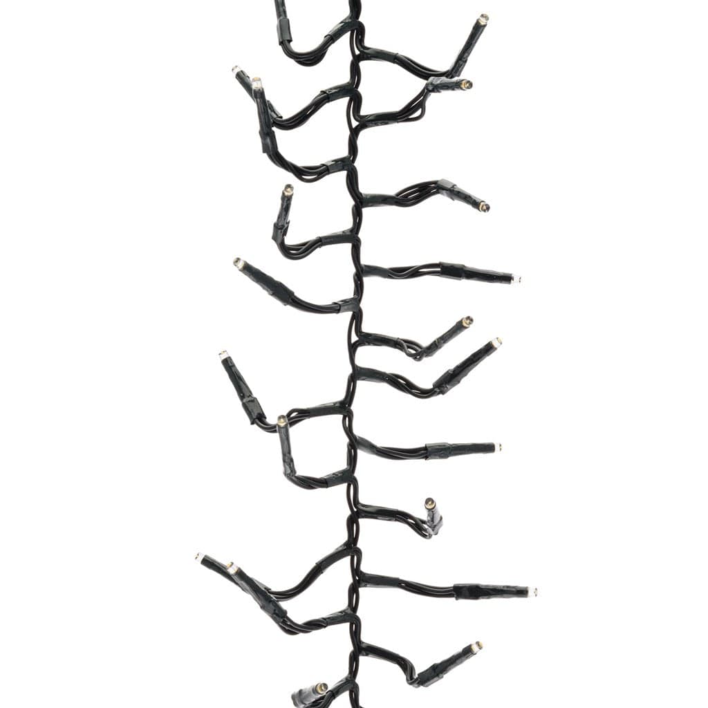 Catena lineare festone di luce bianca calda con MiniLed per decorazioni natalizie - 8