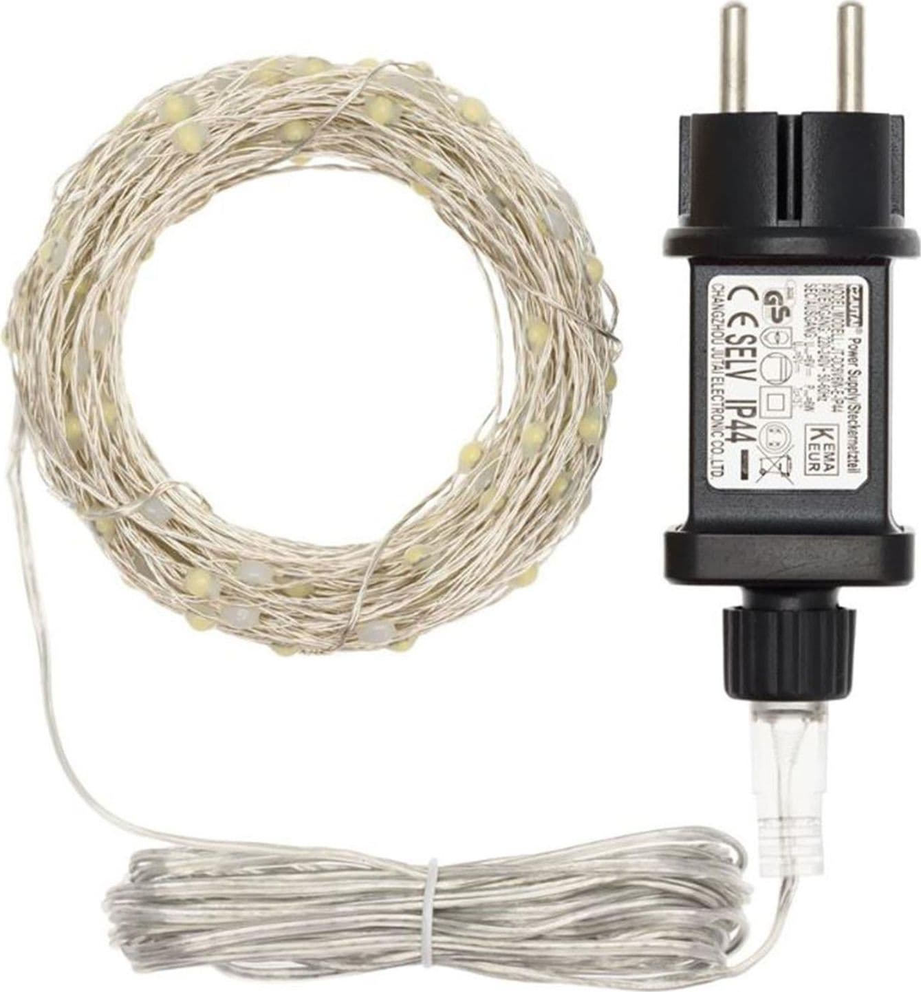 Luci di natale catena con 300 Maxi-Micro Led e filo in metallo per interno ed esterno - 8