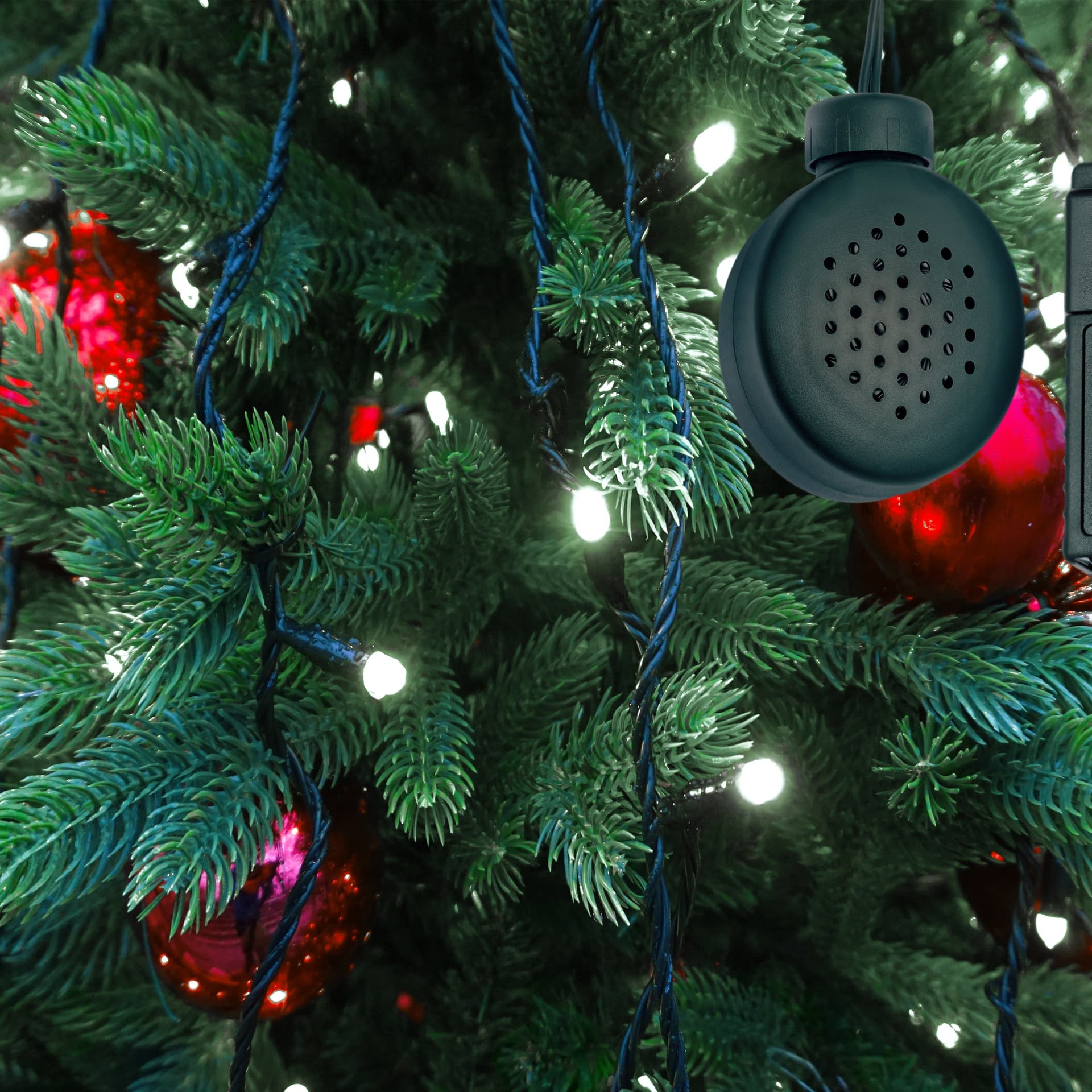 Luci di natale catena musicale 600 led con cassa Bluetooth per esterno ed interno 30,5 m - 2