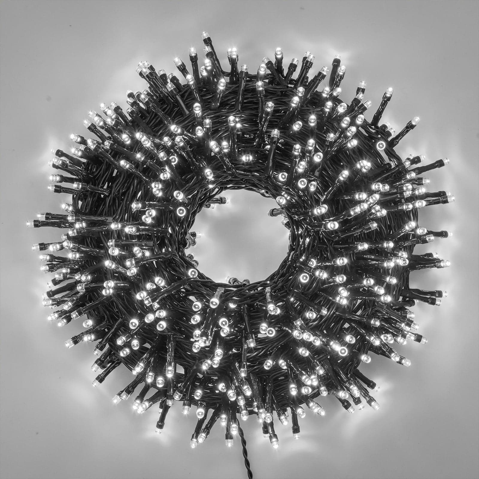 Luci di natale catena musicale 600 led con cassa Bluetooth per esterno ed interno 30,5 m - 6