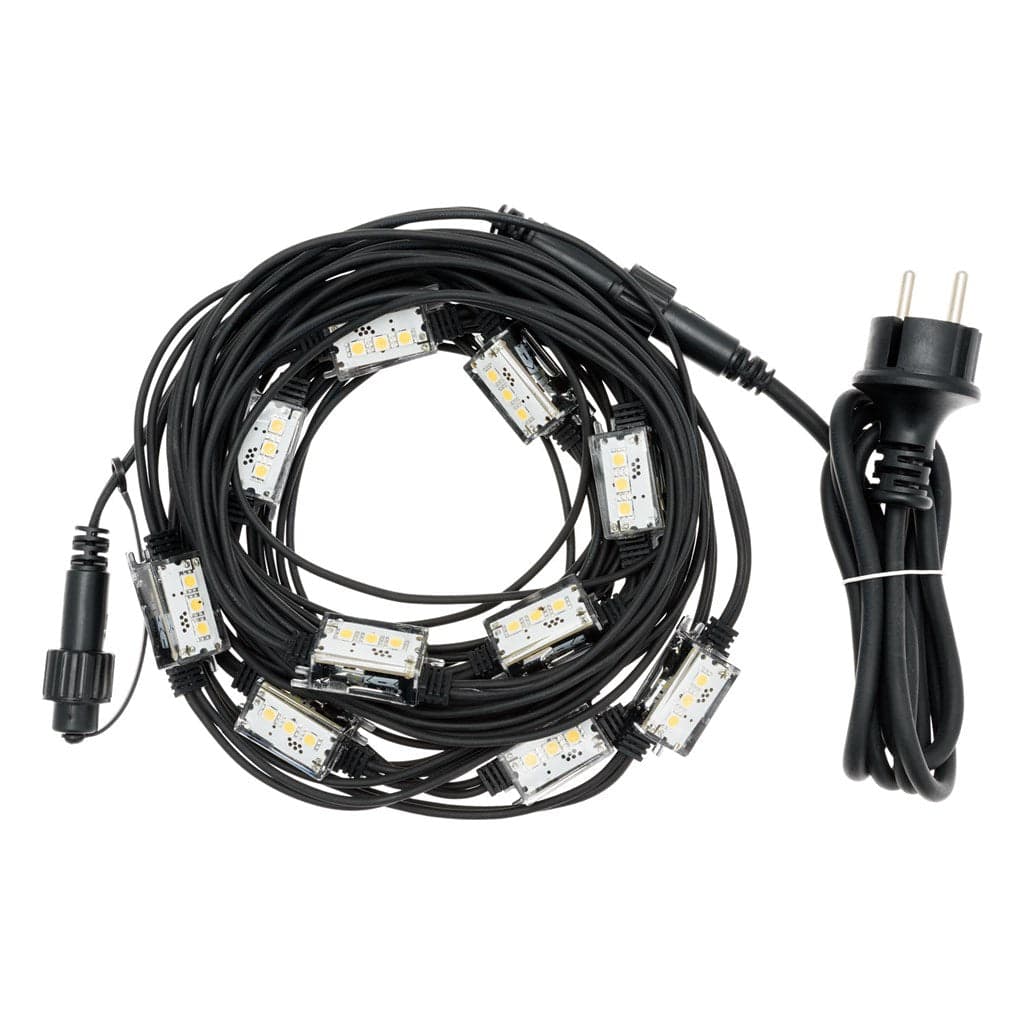 Catena strobo 10 led effetto flash luce Stroboscopica da esterno decorazione natalizia - 11