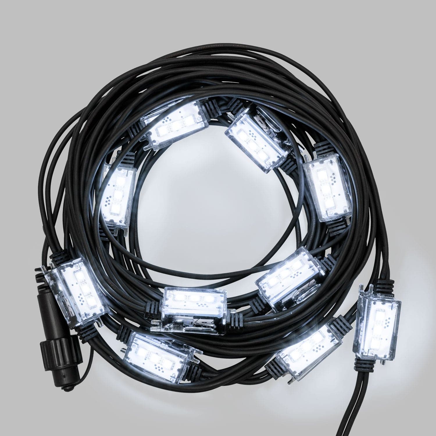 Catena strobo 10 led effetto flash luce Stroboscopica da esterno decorazione natalizia - 5
