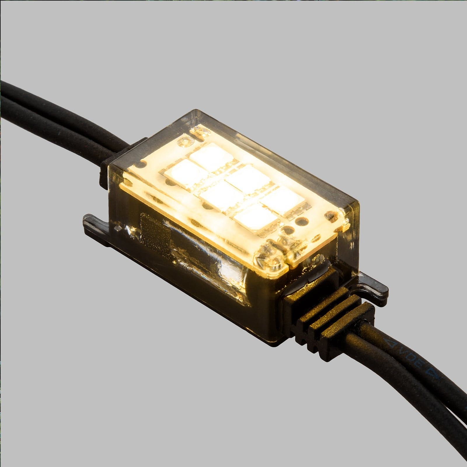 Catena strobo 10 led effetto flash luce Stroboscopica da esterno decorazione natalizia - 8