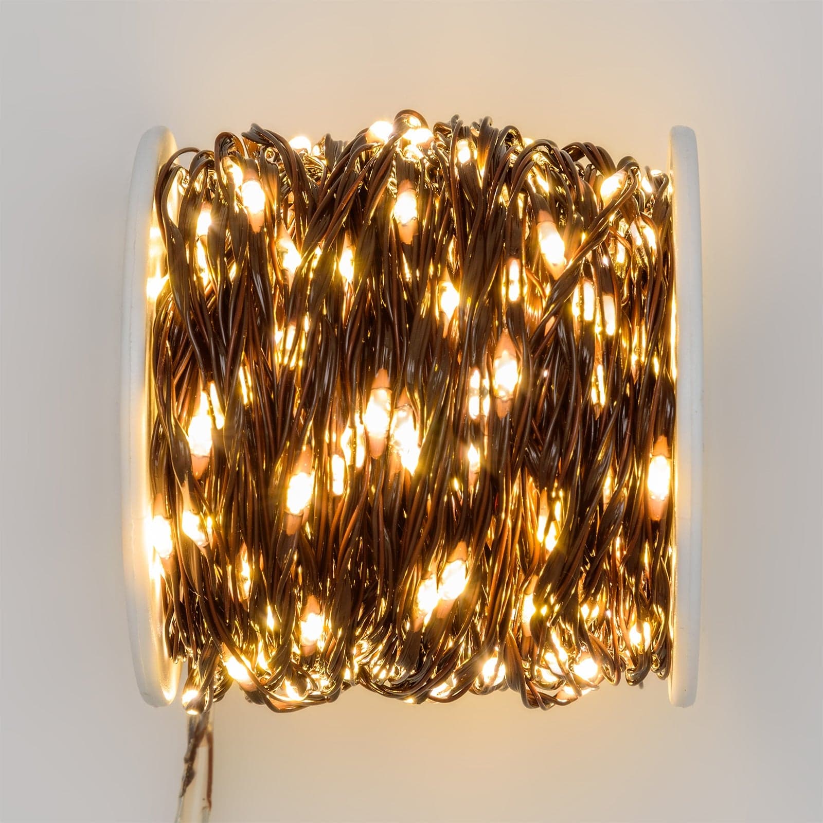 Luci di natale catena con Micro Led Fissi e filo in metallo per interno ed esterno 25 m - 6
