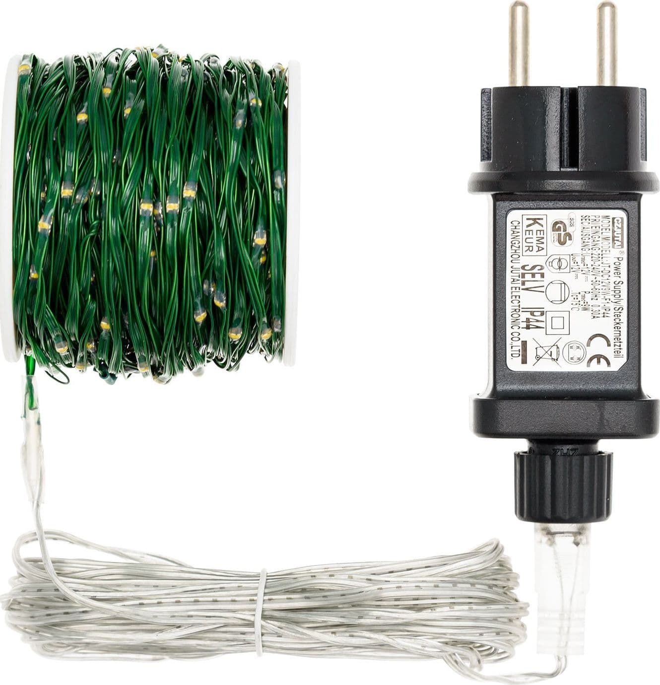 Luci di natale catena con Micro Led Fissi e filo in metallo per interno ed esterno 25 m - 9