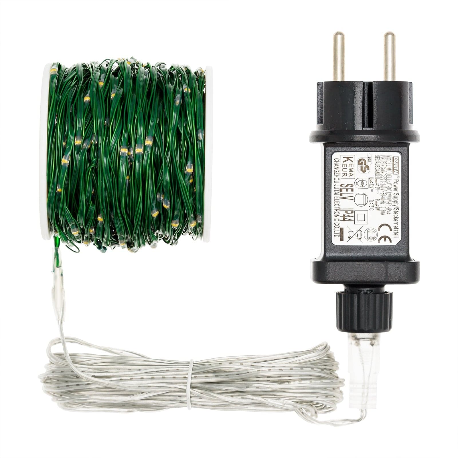 Luci di natale catena con Micro Led Fissi e filo in metallo per interno ed esterno 25 m - 9