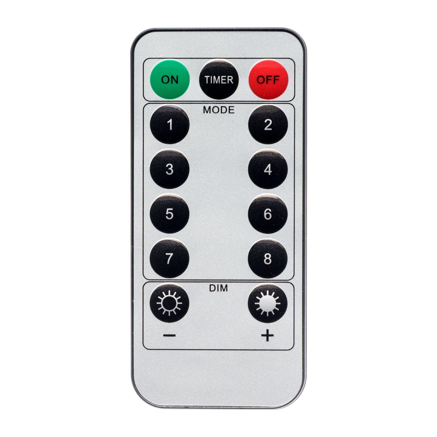 Luci di natale catena luminosa a batteria led 5 mm con telecomando per esterno - 6