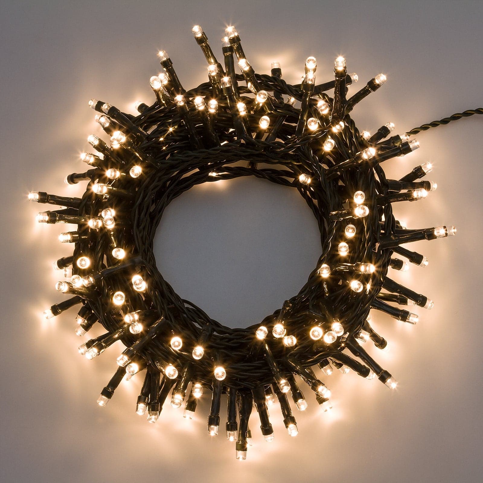 Catena luminosa musicale con 200 led decorazione per esterno addobbi e presepe - 3