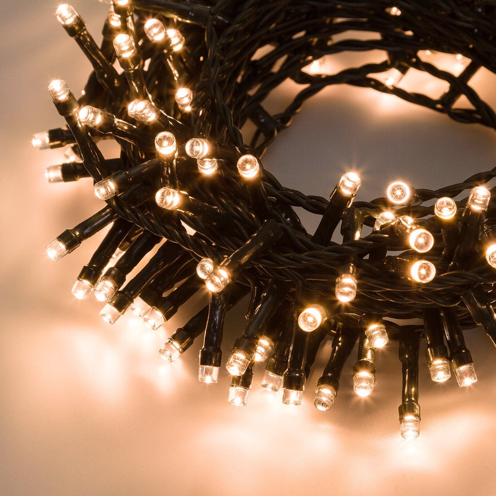 Catena luminosa musicale con 200 led decorazione per esterno addobbi e presepe - 6