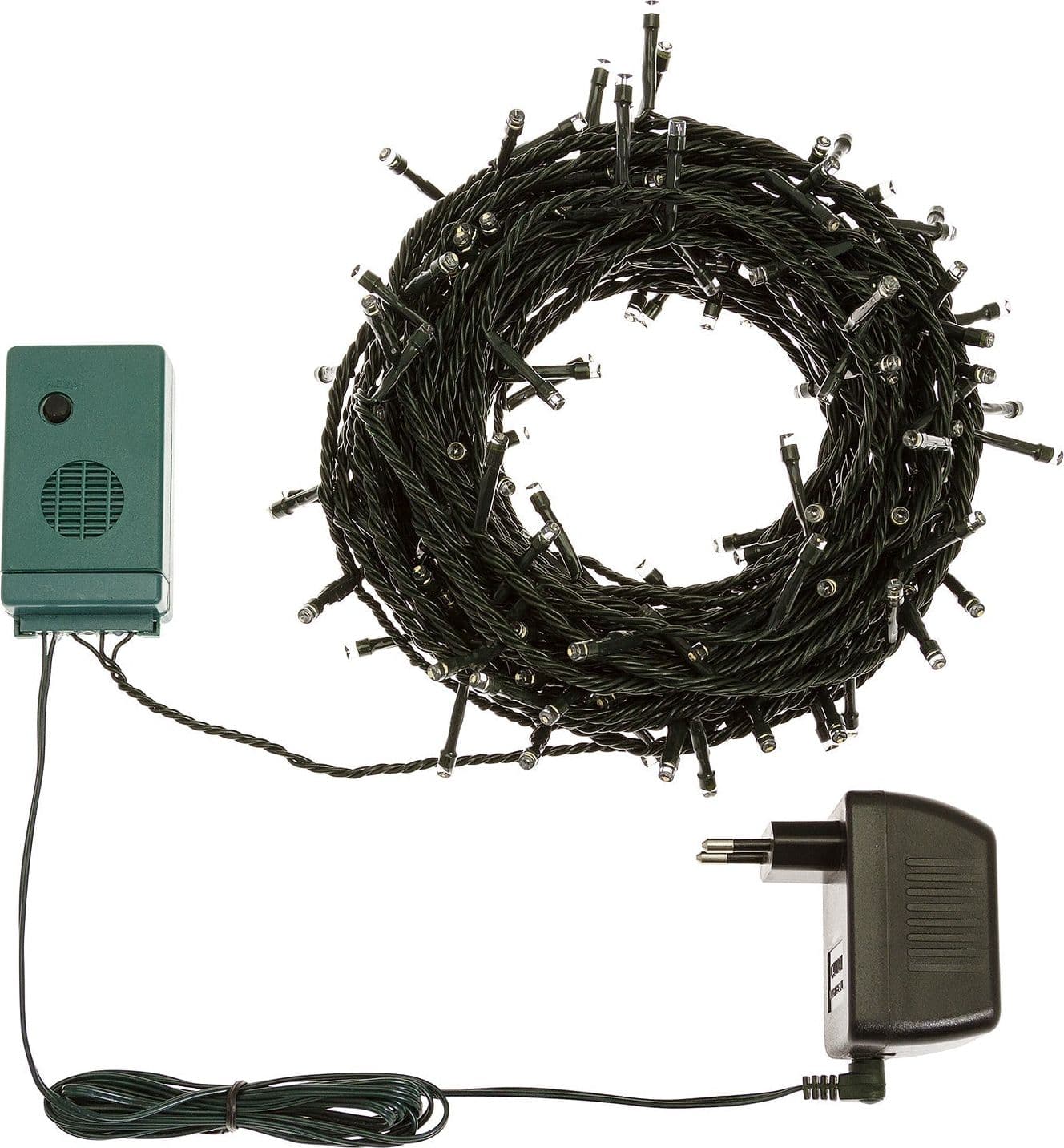Catena luminosa musicale con 200 led decorazione per esterno addobbi e presepe - 7