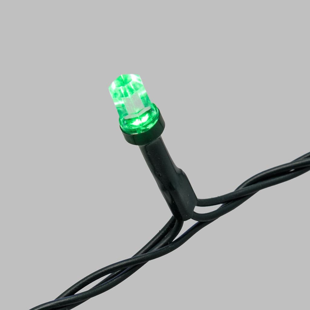Luci di natale catena led "Diamante" 50 mt da esterno addobbi natalizi Ø 8 mm - 15