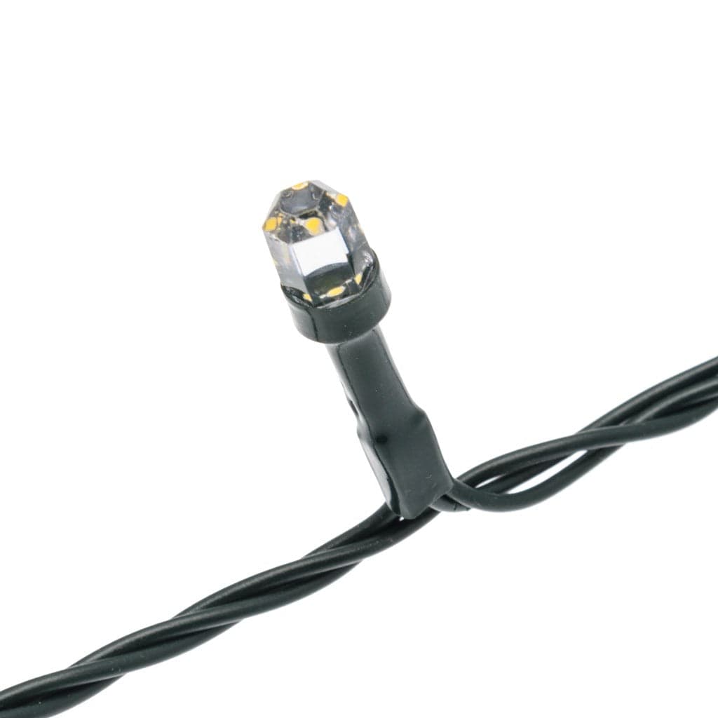 Luci di natale catena led "Diamante" 50 mt da esterno addobbi natalizi Ø 8 mm - 21