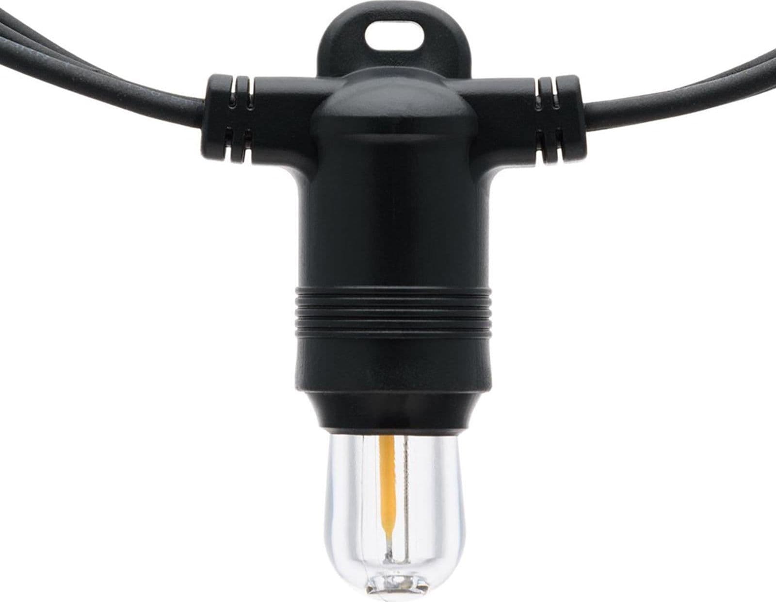 Cordoniera con 20 led da esterno per balcone e giardino decorazione nataliza 6 mt - 7